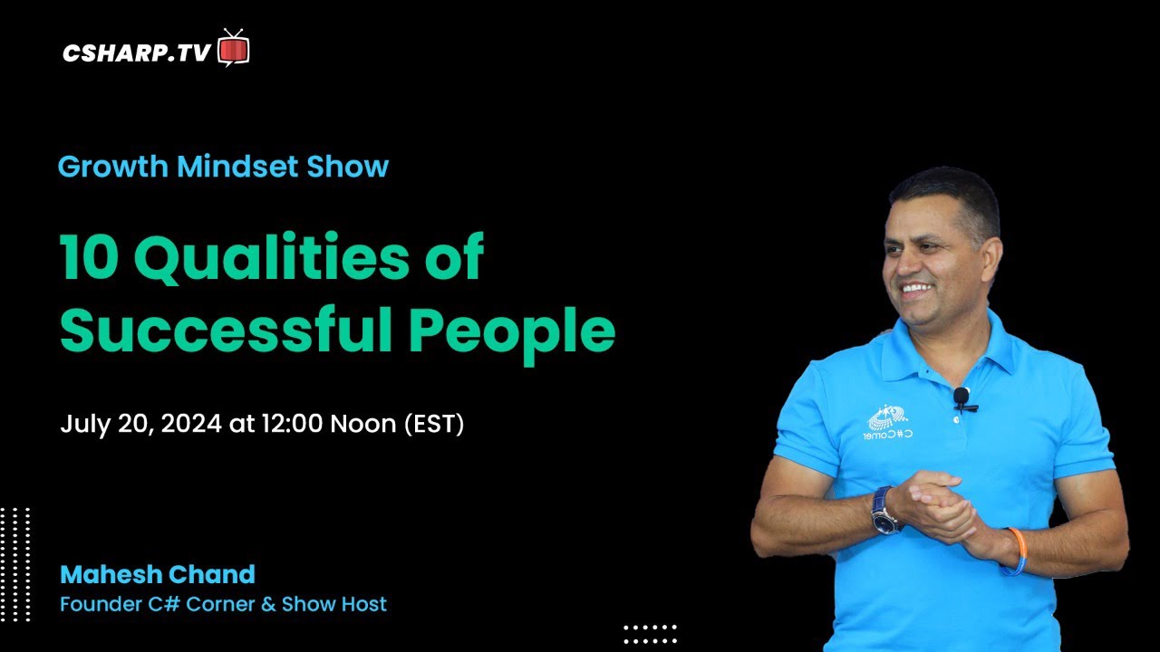 10 Qualities of Successful People - Growth Mindset Show: S3 - Ep: 7 ...