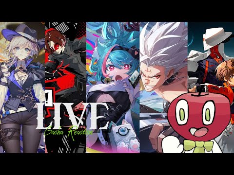 🍎 Reacting to Gacha Games! CoA, NTE, Fellow Moon, Silver Palace, P5X, Duet Night Abyss + MORE!