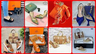 Zapatos y bolsos de diseñador para mujer muy bonitos.