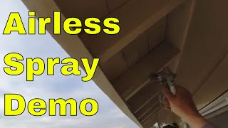 AIRLESS SPRAY - Demo -  Vevor X6 similar to Graco x5 by a professional painter by mikethepainter 3,496 views 3 months ago 30 minutes