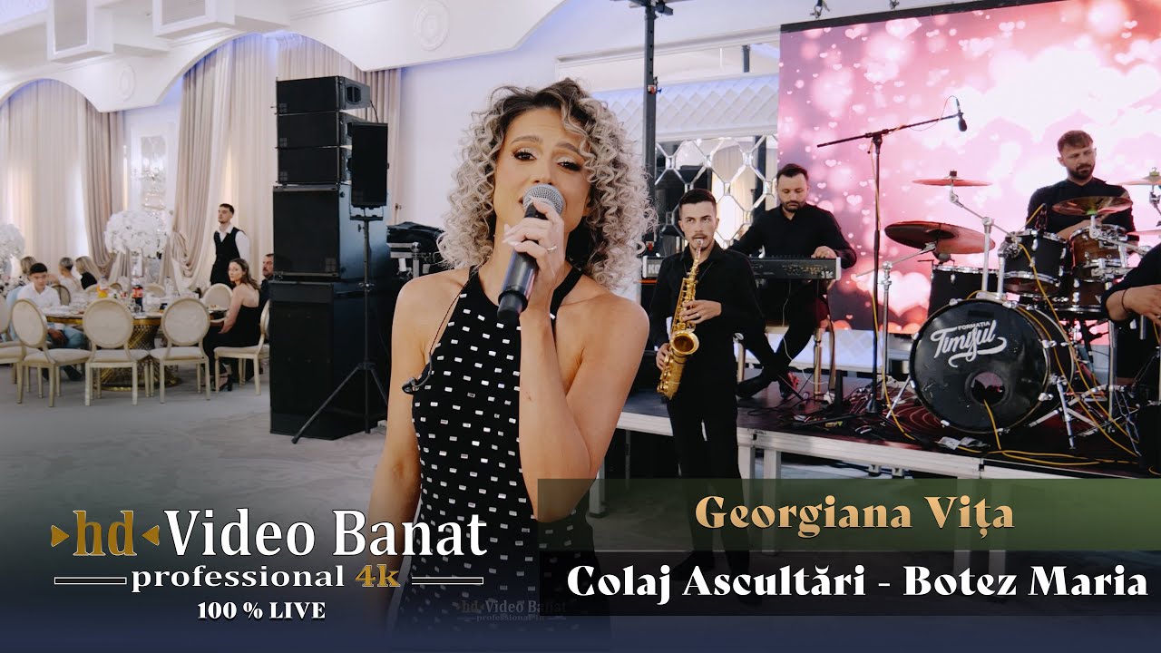 Georgiana Vita & Formatia Timisul - Colaj Ascultari si Brauri | Botez Maria