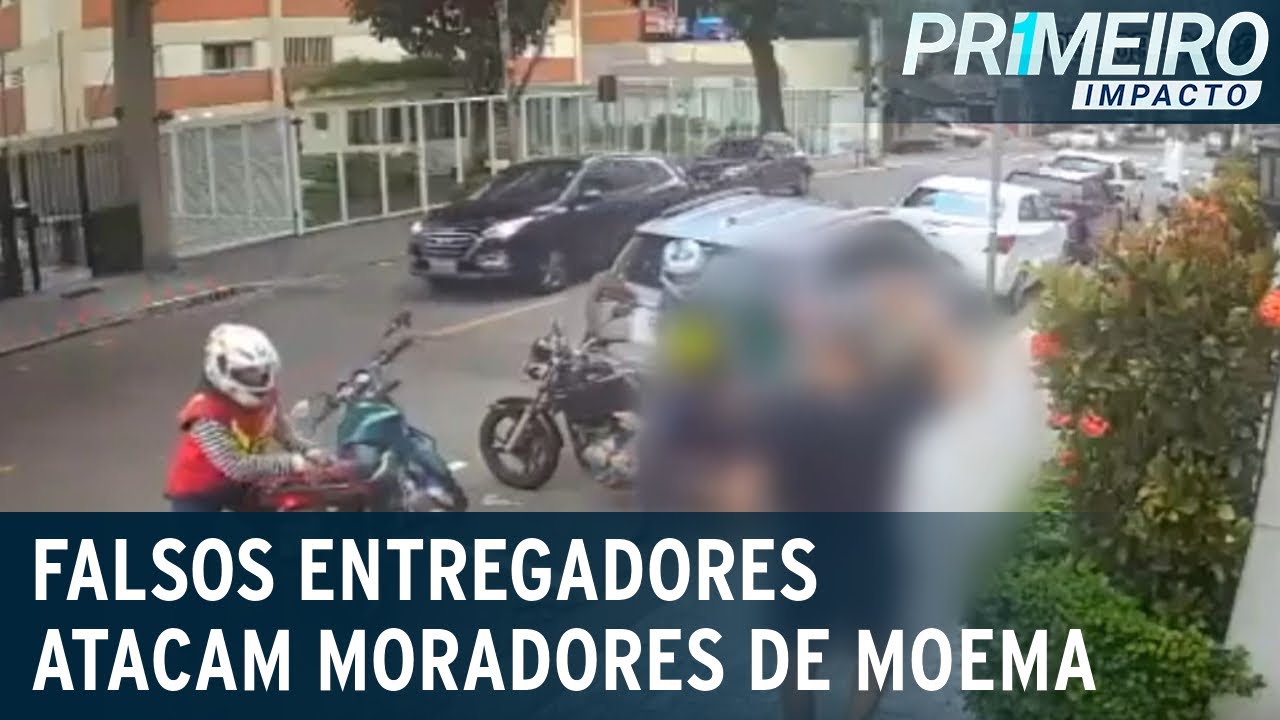Moema é alvo de falsos entregadores e moradores reclamam | Primeiro Impacto (15/03/22)