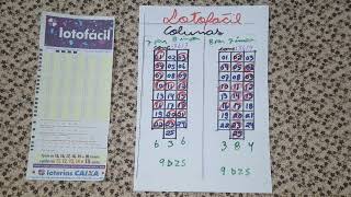 Concurso 3615 da Lotofácil 