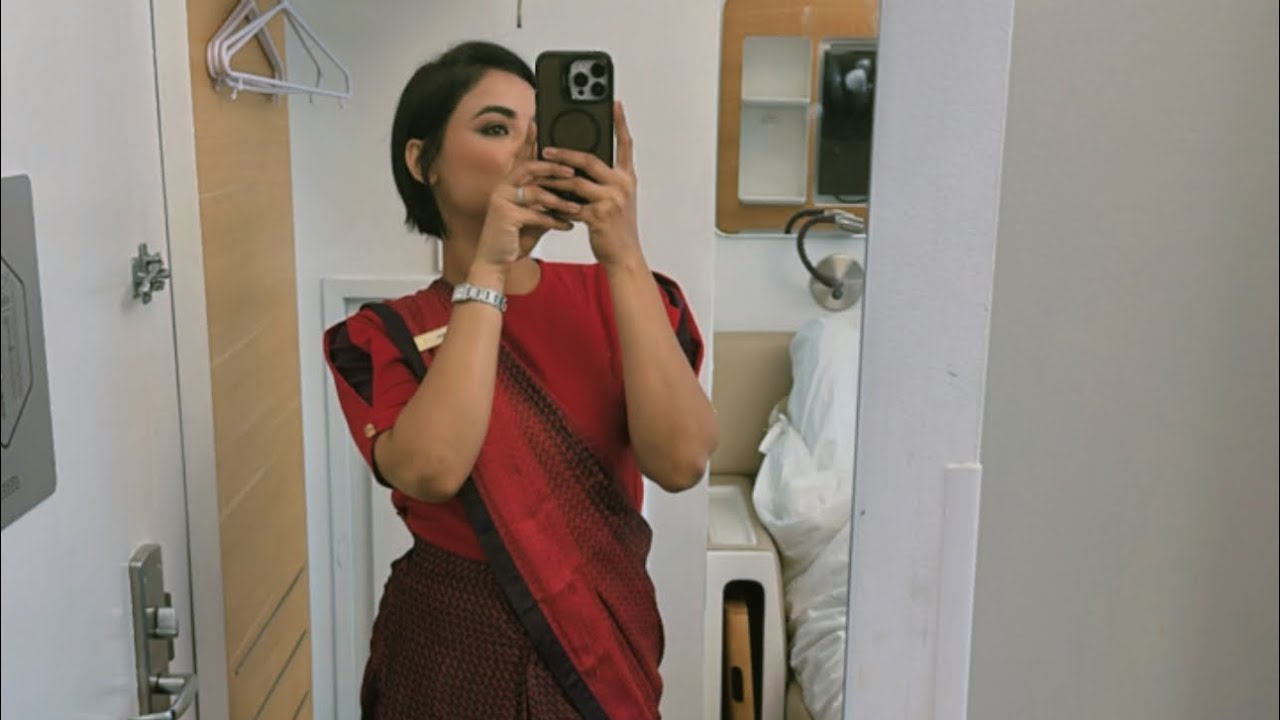 London ki flight me hua bura haal#crewlife #minivlog #cabincrew #vlog #london #flightattendant 