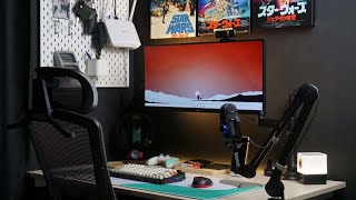 Makeover Kamar KECIL jadi Ruang Kerja / Studio - Setup Tour 2023 (ft. IKEA, Merkusii, Luvves)