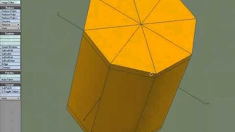 2 - Modeling Tools - Construct Tab - Introduction to the Collapse Polygons command