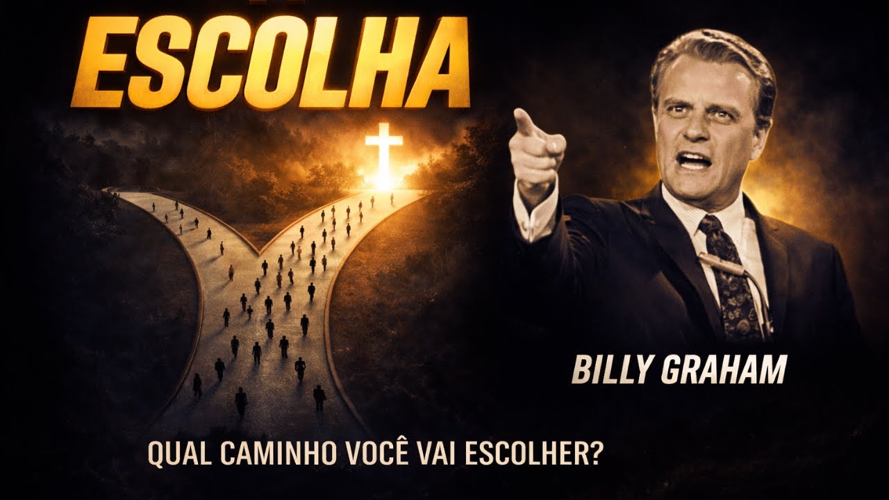 Billy Graham revela a escolha MAIS importante que você fará na sua vida.