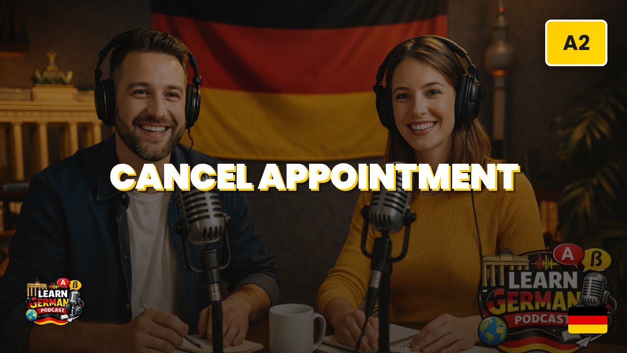 Как отменить запись к врачу на немецком | Говорите по-немецки свободно 🇩🇪