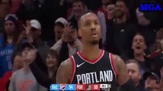 Oklahoma City Thunder vs Portland Trail Blazers - Game Highlights - November 5, 2017