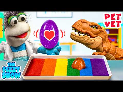 Fizzy & Phoebe Go On A Dinosaur Egg Hunt | The Fizzy Show Videos