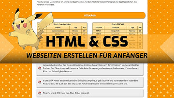 Wie man eine Website erstellt - HTML & CSS Tutorial für absolute Anfänger - Deutsch