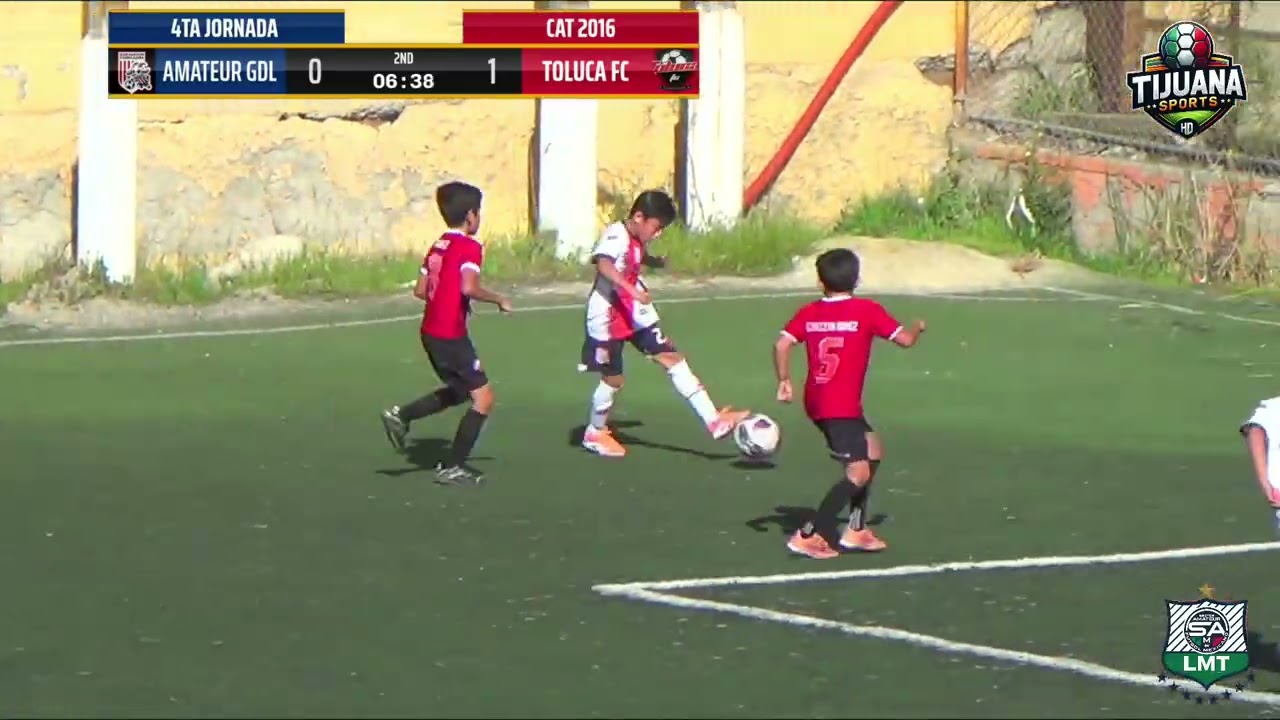 AMATEUR GDL VS TOLUCA FC CAT 2016 SEGUNDO TIEMPO 