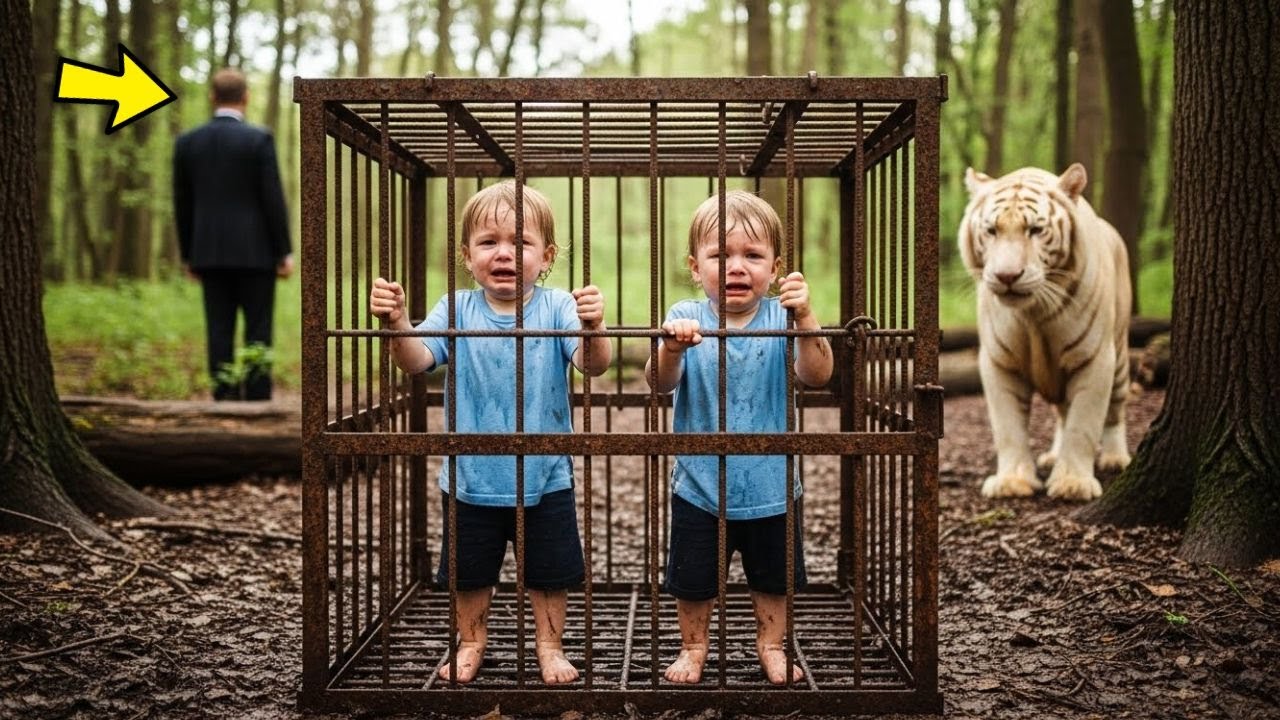 VERWITWETER MILLIONÄR setzt ZWILLINGSWAISEN im WALD aus, doch was der ALBINO-TIGER TUT…