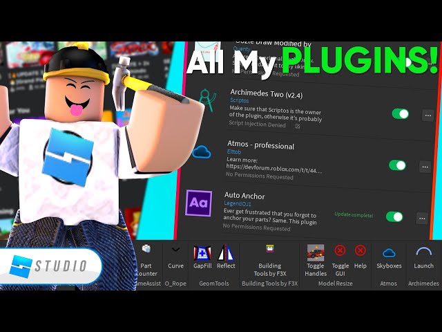 THESE ROBLOX PLUGINS HAD AMAZING UPDATES! PUBLIC SERVER LINKS/MORE