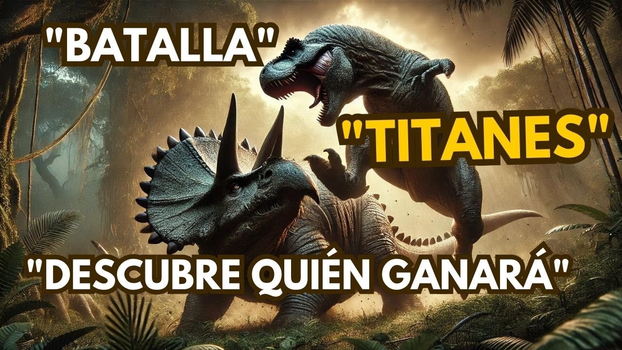 "¡Batalla épica de dinosaurios: Tiranosaurio vs. Anquilosaurio - ¿Quién