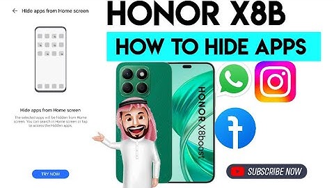 How to Hide Secret Apps on Your Honor x8b