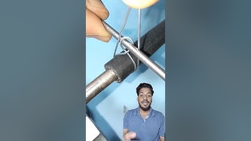 How to Make a Strong DIY Hose Clamp Using Wire – Simple & Effective! #shorts