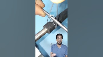 How to Make a Strong DIY Hose Clamp Using Wire – Simple & Effective! #shorts