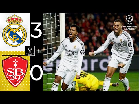 Brest vs Real Madrid 0-3 | All Goals & Highlights | Champions League 2025 | Goals & Highlights 4K Brest vs Real Madrid 0-3 | All Goals & Highlights | Champions League 2025 | Goals & Highlights 4K Thumbnail
