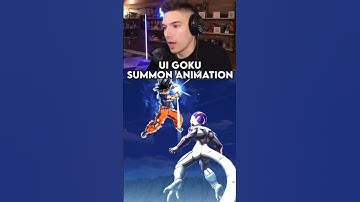 NEW UI Goku Summon Animation Custom on Dragon Ball Legends