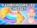 Can You Guess The Price Of These RAINBOW FOOD GADGETS!? (GAME)
