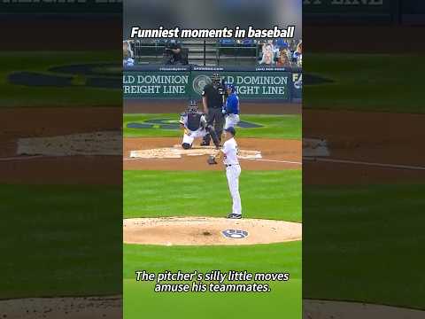 MLB funniest moments #baseball #mlb #funnymoments #sports thumbnail