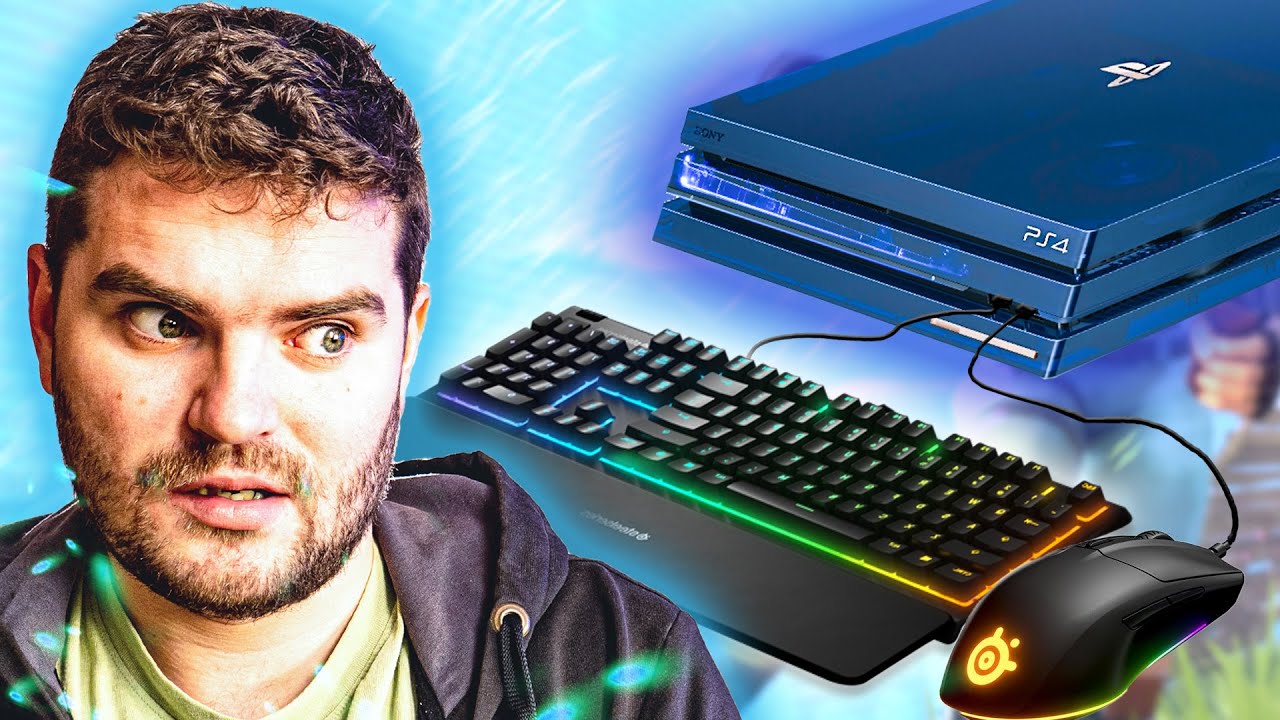 ЧИТЕРСКИЙ НАБОР! КЛАВА И МЫШЬ ДЛЯ PLAYSTATION 4!!! - YouTube