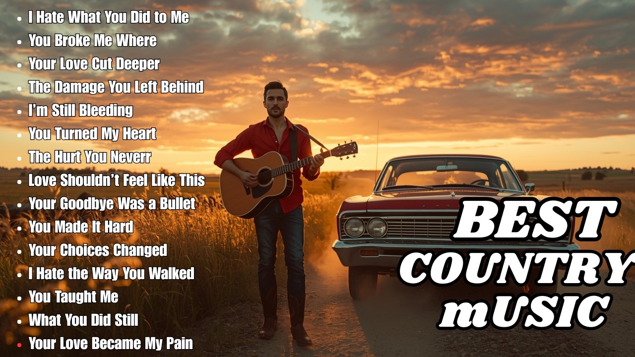 Cover Best Country Love Songs of All Time ❤️ | Relaxing Acoustic Country Collection 2026