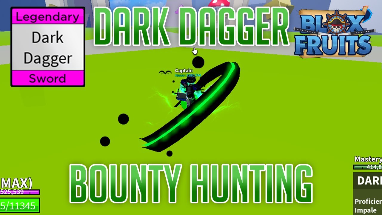 I GOT THE DARK BLADE DAGGER AND ITS INSANELY OP! Roblox Blox Fruits 