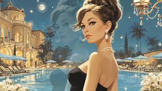 SHE HAS TWO FACES: MOONLIGHT BY THE POOL | 1960s Spy Lounge, Midnight Mirage, Amalfi Nights