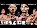 SEBASTIAN FUNDORA VS CARLOS OCAMPO FULL FIGHT CARD