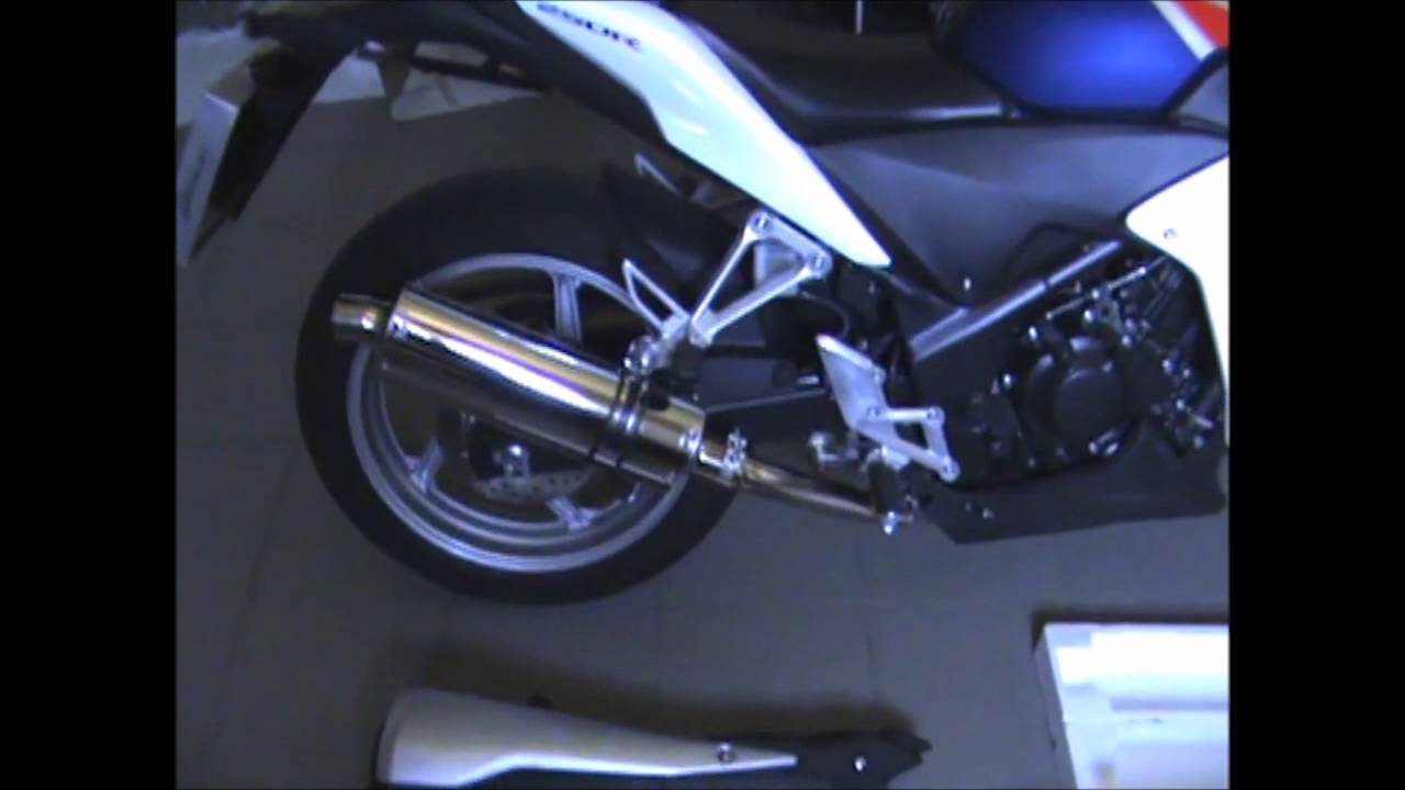 honda cbr250r exhaust