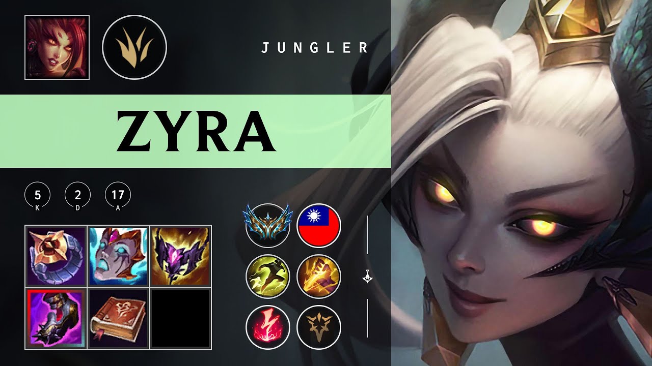 Zyra Jungle vs Dr. Mundo - TW Challenger Patch 25.24