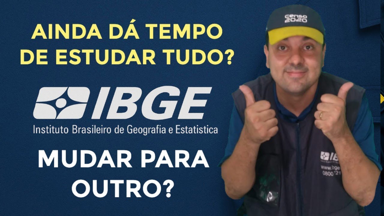 IBGE: ainda dá tempo ou é perda de tempo?