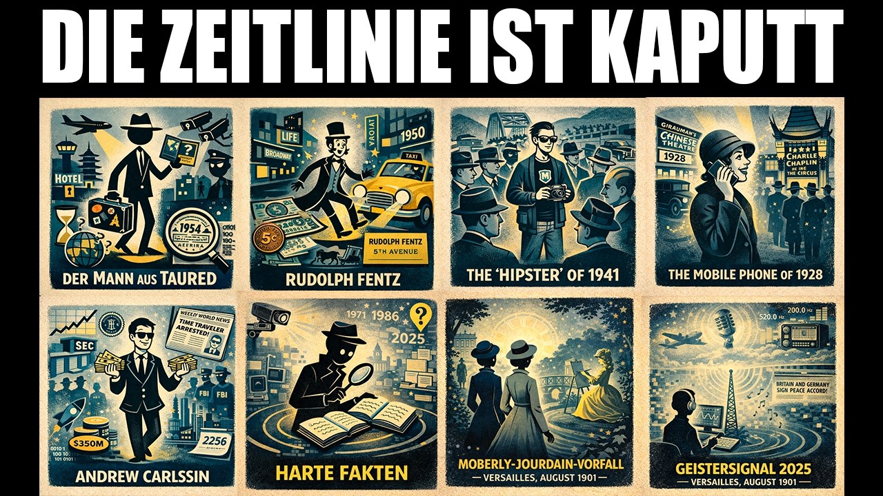 Zeitreisen bestätigt? Eine forensische Analyse der beschädigten Realität