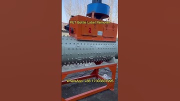 How to Remove Labels from PET Bottles Fast!