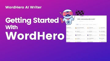 Getting Started with WordHero AI Writing Tool