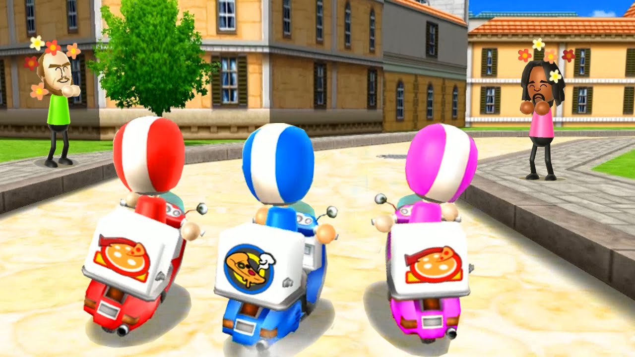 Wii Party Minigames - Player Vs Pablo Vs Sakura Vs Pierre(Master Difficulty)