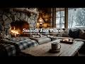 Cozy Winter Jazz ~ Relaxing Coffee Shop Ambience for Productive Work and Deep Focus at Home