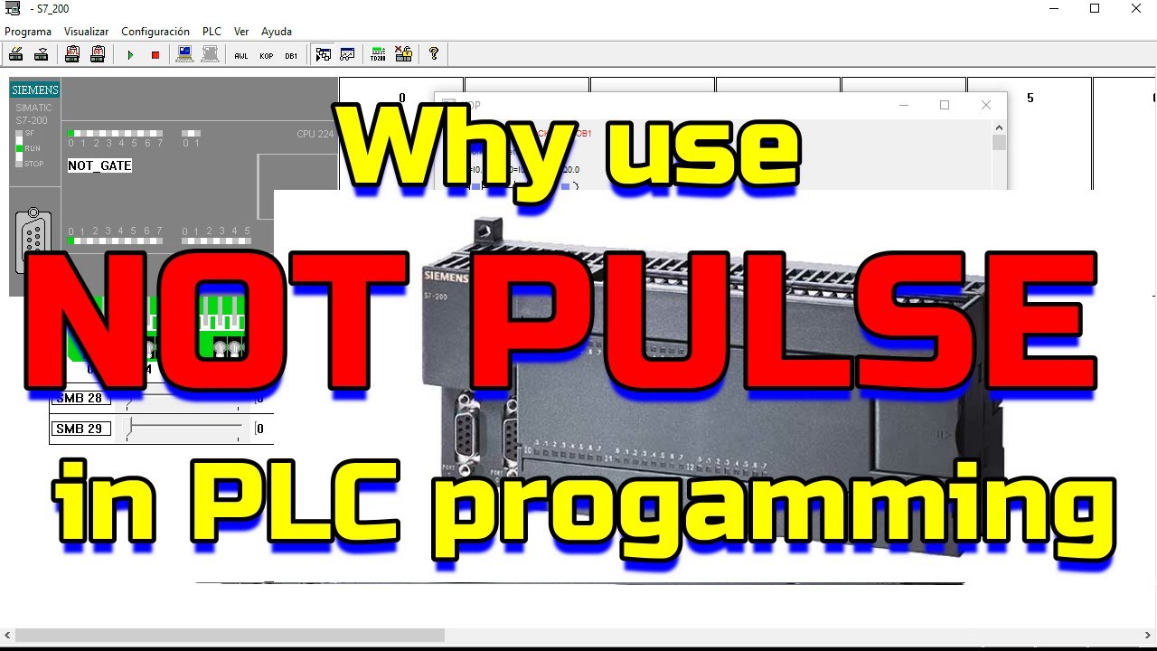 How to work NOT PULSE in S7 200 PLC programming..(PART_06)@By Md Ali ...