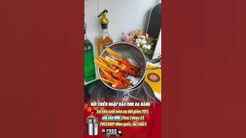 🎁 GIẢM 70% NỒI CHIÊN NGẬP DẦU + TẶNG RỔ LỌC DẦU TIỆN DỤNG GIÁ CHỈ CÒN #99k 🎁