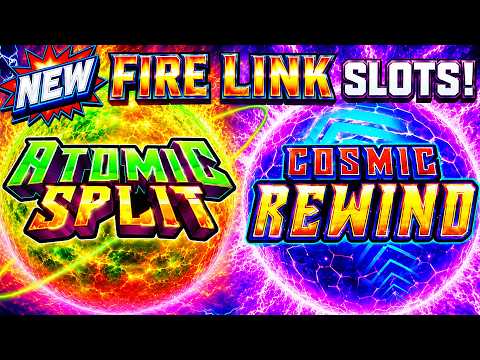 NEW Ultimate Fire Link Triple Nova slots! Atomic Split and Cosmic Rewind Features at the Wynn casino