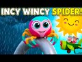 Incy Wincy Spider Itsy Bitsy Spider Song For Kids Nursery Rhymes Lulu Lilly Happifinns 