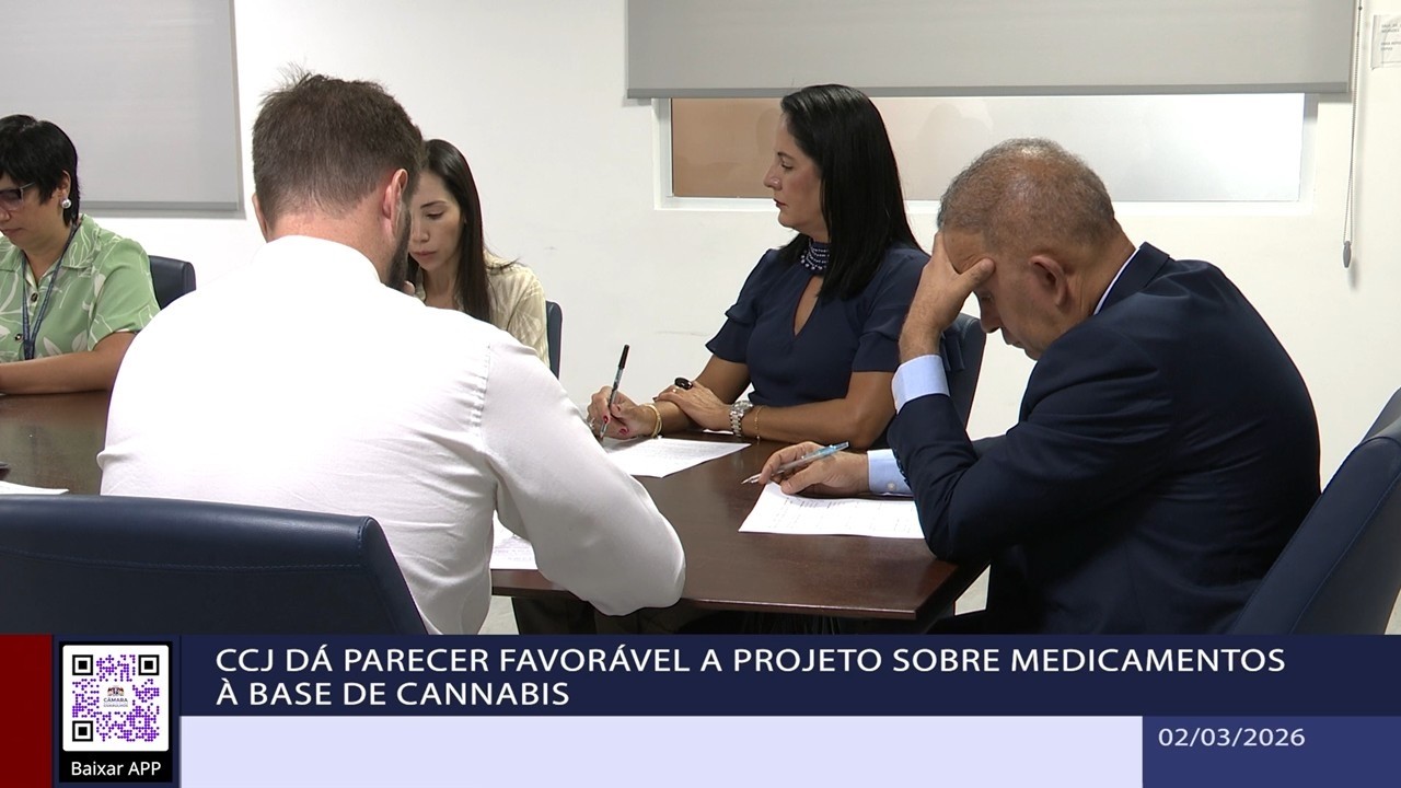 CCJ dá parecer favorável a projeto sobre medicamentos à base de cannabis