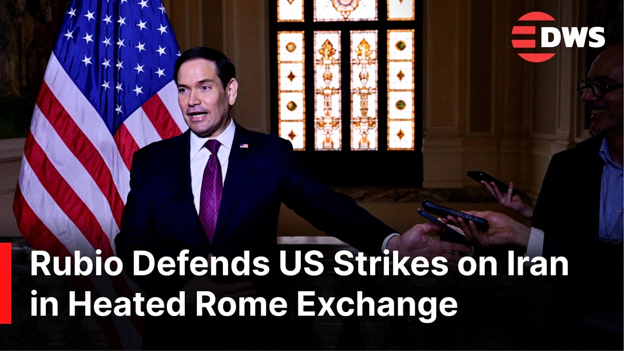 FULL REMARKS: U.S. Secretary of State Rubio Defend US Strikes on Iran in Heated Rome Exchange | AC15