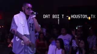 Dat Boi T w/ King Lil G & Kap G - Warehouse Live (Houston, TX) 2015 #SlowLaneTV