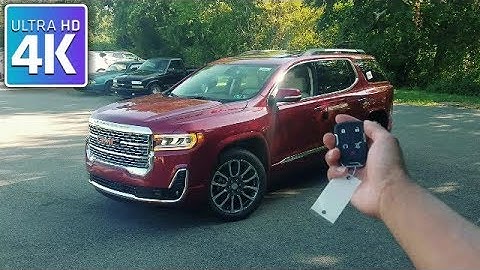 2020 GMC Acadia DENALI 4K - In Depth Walkaround Startup Interior Exterior & Tech
