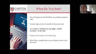 Masters Degree Open House--May 2021