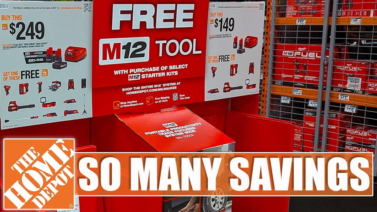 So many TOOL DEALS at THE HOME DEPOT! 