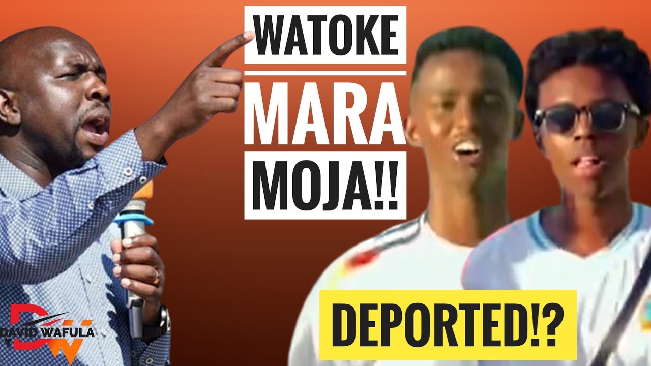 МУРКОМЕН ПРИКАЗЫВАЕТ ДЕПОРТИРОВАТЬ СОМАЛИЙСКИХ ДЕТЕЙ, КОТОРЫЕ ПНУЛИ КЕНИЙСКИЙ ФЛАГ!